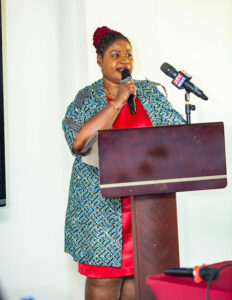Rebecca Ekpe- Vice President, Ghana Journalists Association, GJA Speaking at Media Engagement in Accra on Constitutional Reforms.