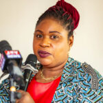 Rebecca Ekpe, Vice President of the Ghana Journalists Association, addressing participants at the media engagement on Ghana’s constitutional reform process organised by the Citizens’ Platform on Constitutional Reform at Alisa Hotel in Accra on October 1, 2026.