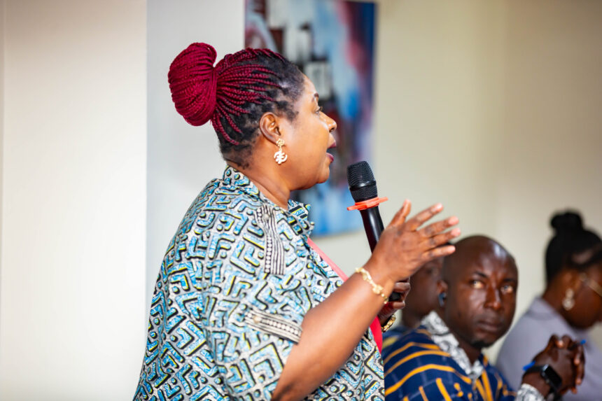 Rebecca Ekpe- Vice President, Ghana Journalists Association, GJA Speaking at Media Engagement in Accra on Constitutional Reforms.