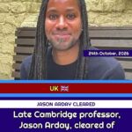 Professor Jason Arday, a former University of Cambridge professor