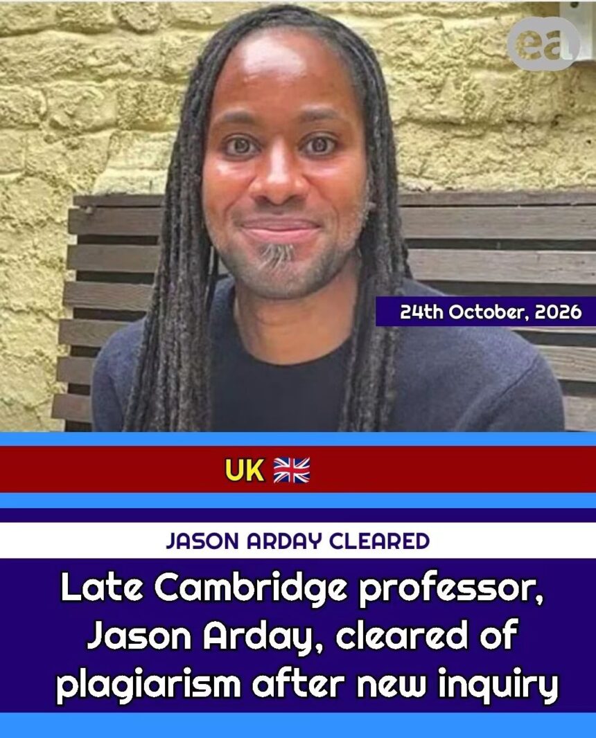 Professor Jason Arday, a former University of Cambridge professor