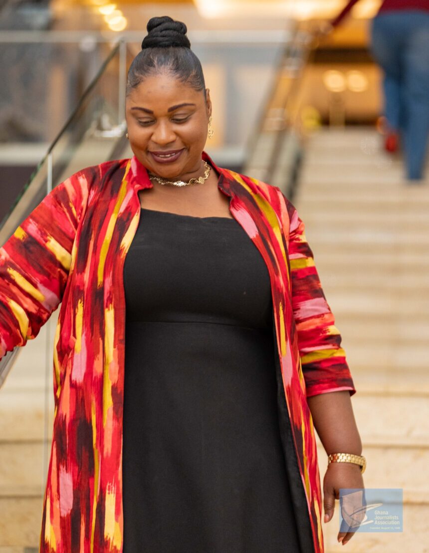 Rebecca Ekpe, Vice President, Ghana Journalists Association, GJA.